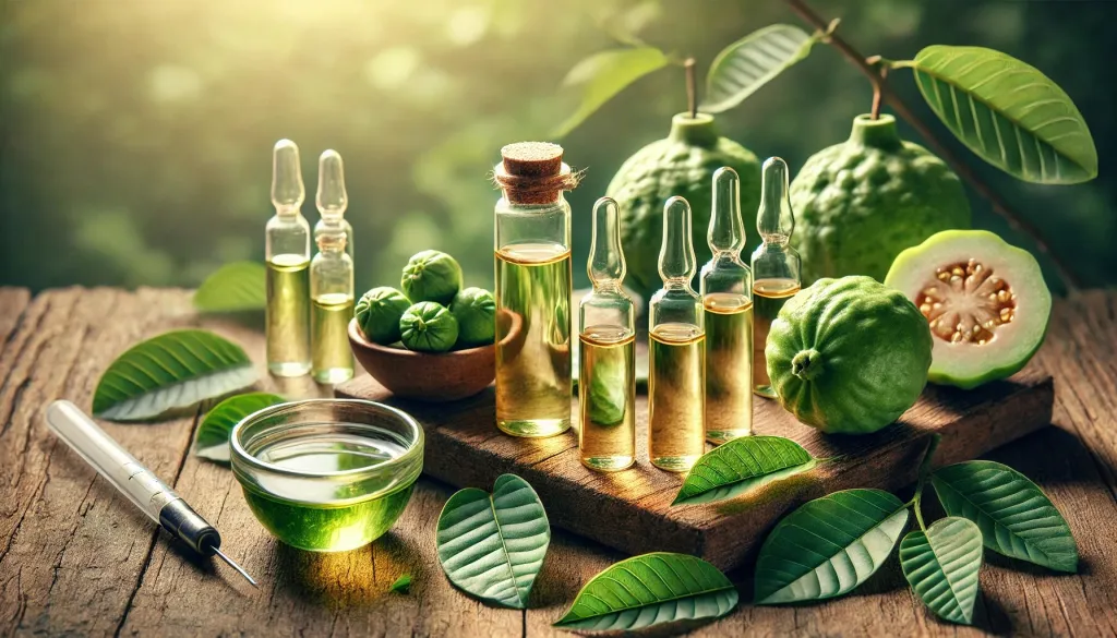 Ampollas anti caída para el cabello con hojas de guayaba: El secreto natural para una melena saludable